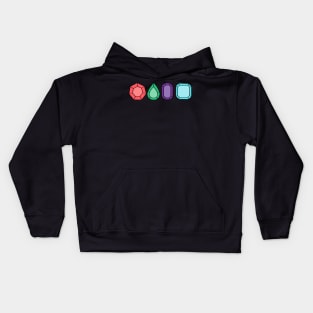 Gem Stones Kids Hoodie